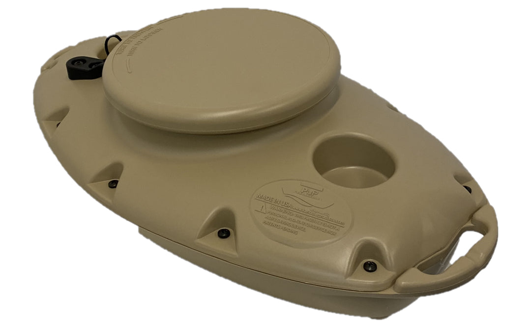 PuP Floating Cooler 15 Quart - Tow Behind Drink Cooler For Rivers, Lakes & Pool Parties